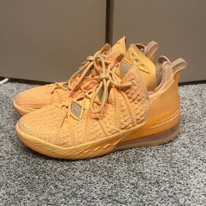 Nike Men's Orange Athletic Shoes